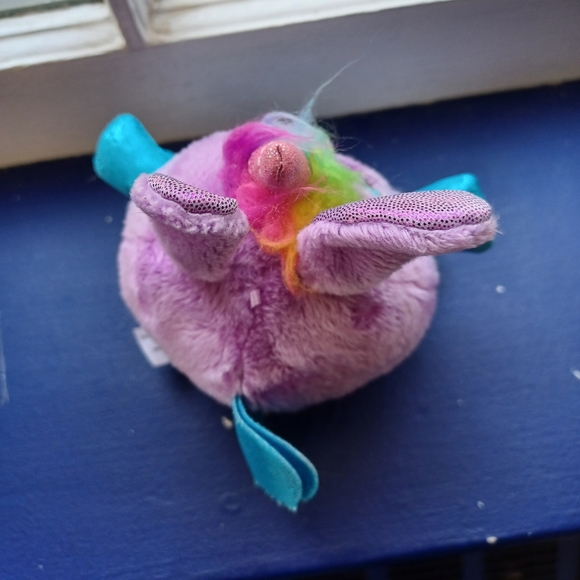 •Zuru Rainbocorns Purple Unicorn Bunny plush stuffed animal toy 4” - Picture 9 of 11